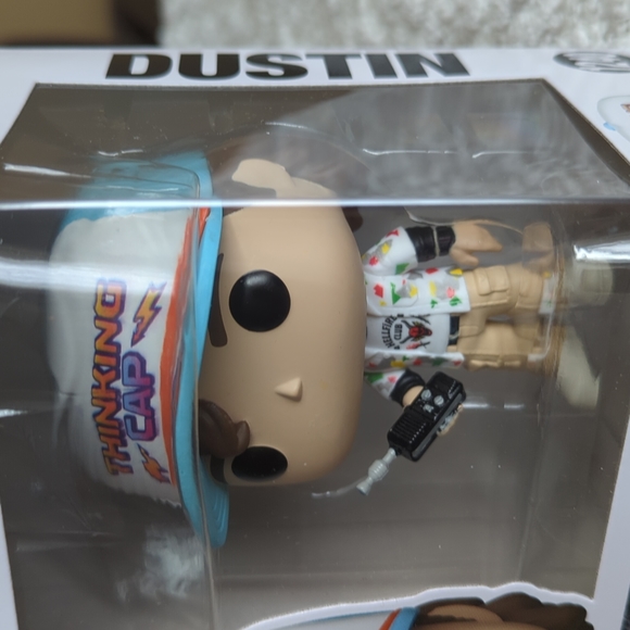 Stranger Things Funko Pop Dustin NEW - Picture 7 of 7
